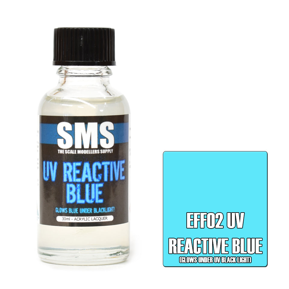 Effects Uv Reactive Blue 30ml