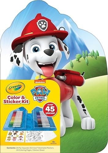 Colour and Sticker Kit Paw Patrol