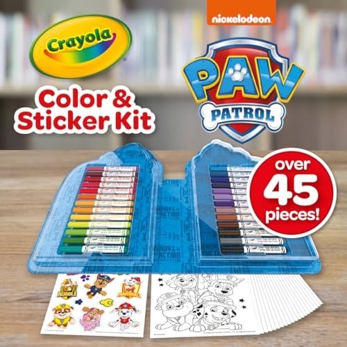 Colour and Sticker Kit Paw Patrol