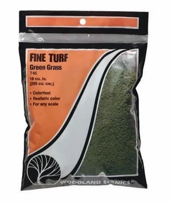 Woodland Scenics Fine Turf - Green Grass