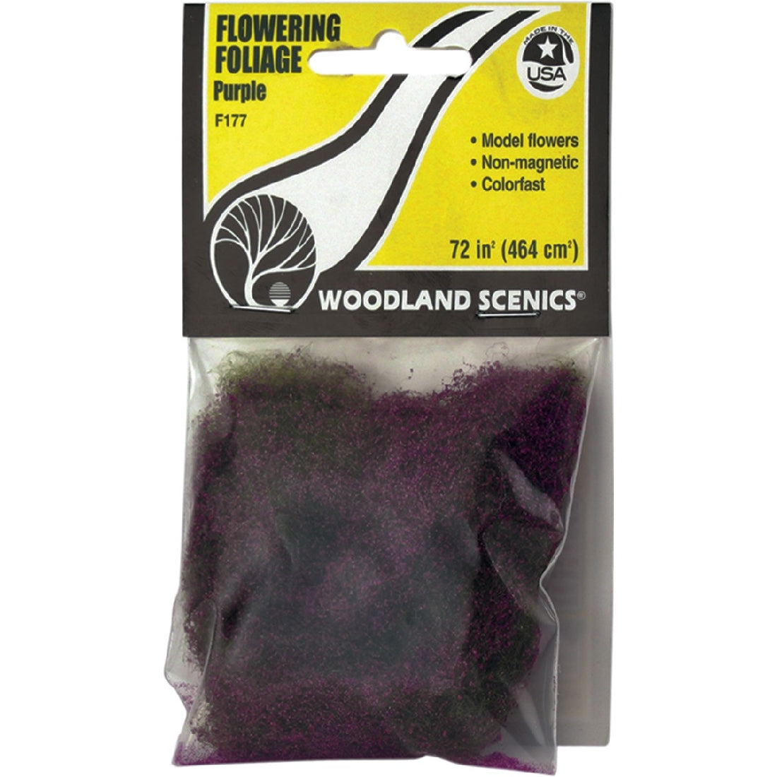 Woodland Scenics Flowering Foliage - Purple