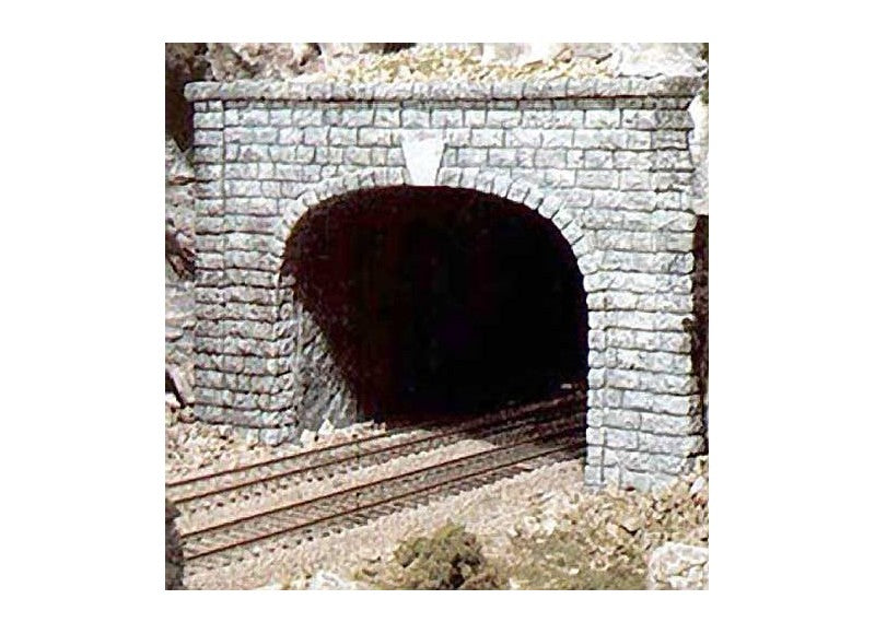 Woodland Scenics N Tunnel Portals Cut Stone Double Track
