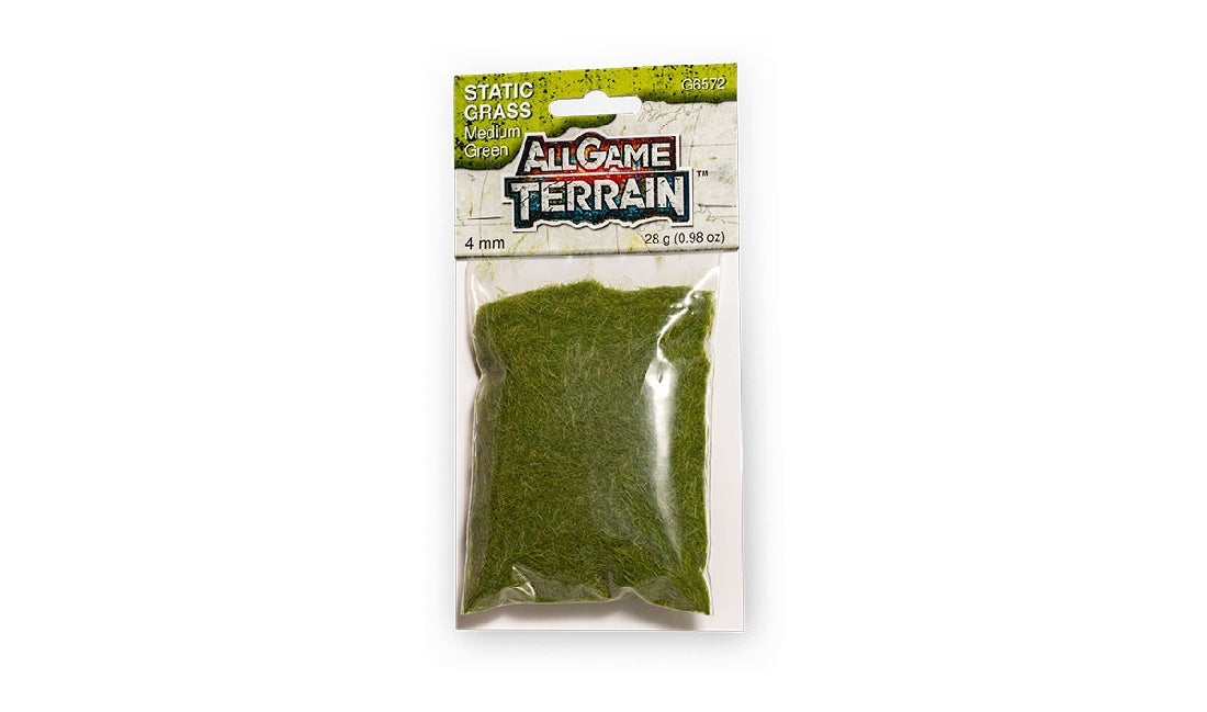 All Game Terrain 4mm Medium Green Static Grass