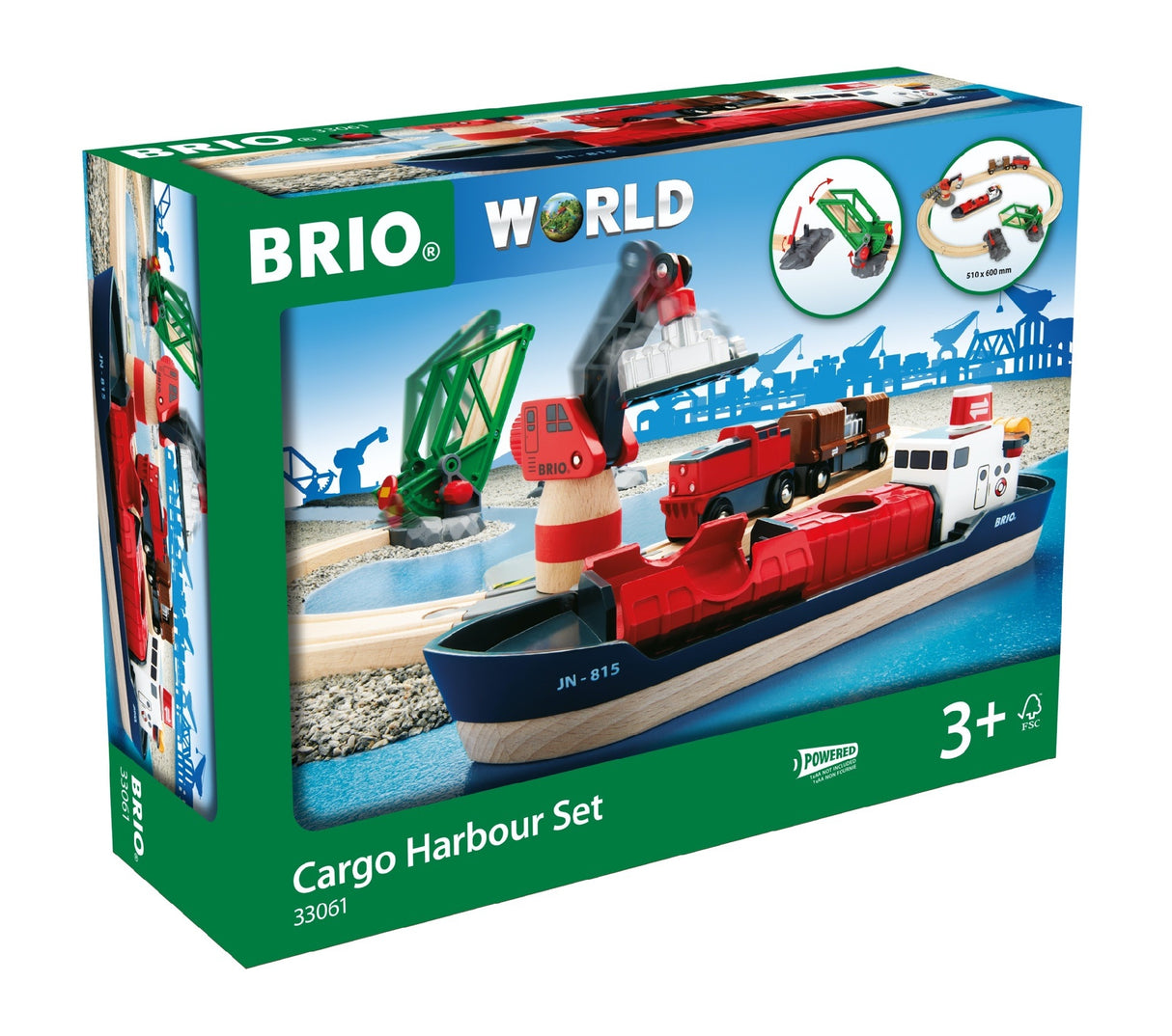 BRIO CARGO HARBOUR SET