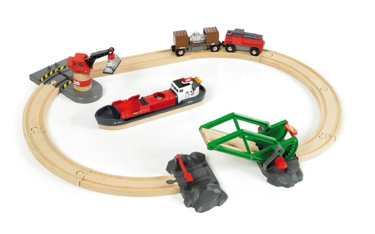 BRIO CARGO HARBOUR SET