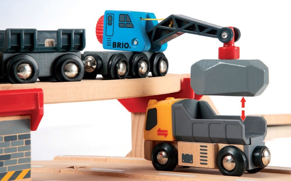 Brio Rail & Road Loading Set 32 pieces