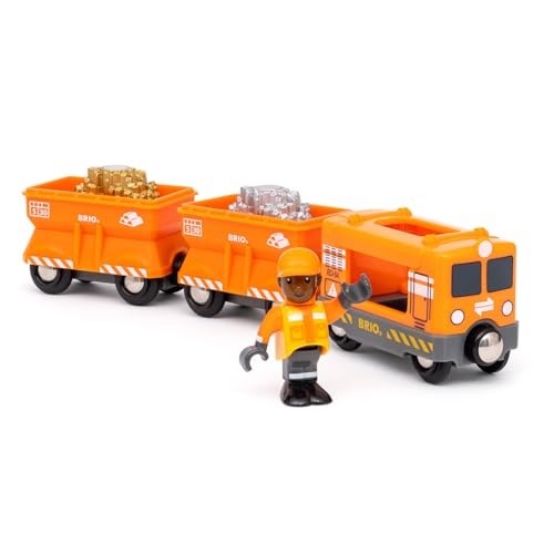 Brio Cargo Train in Orange