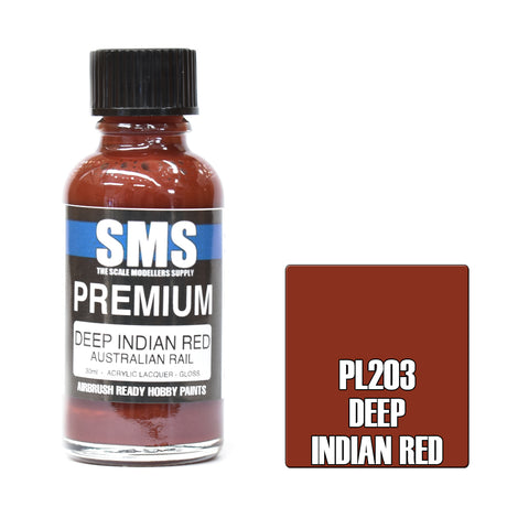 Premium Deep Indian Red (australian Rail) 30ml