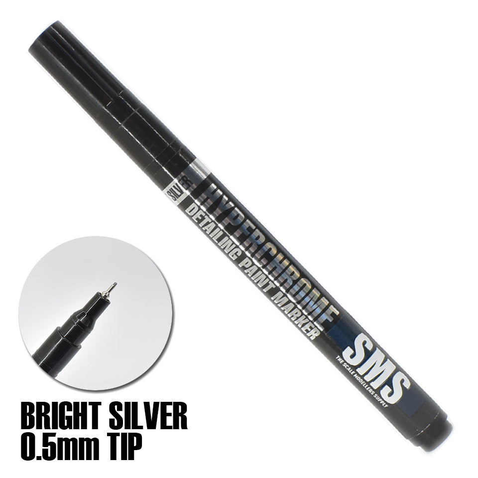Hyperchrome Marker (bright Silver) 0.5mm