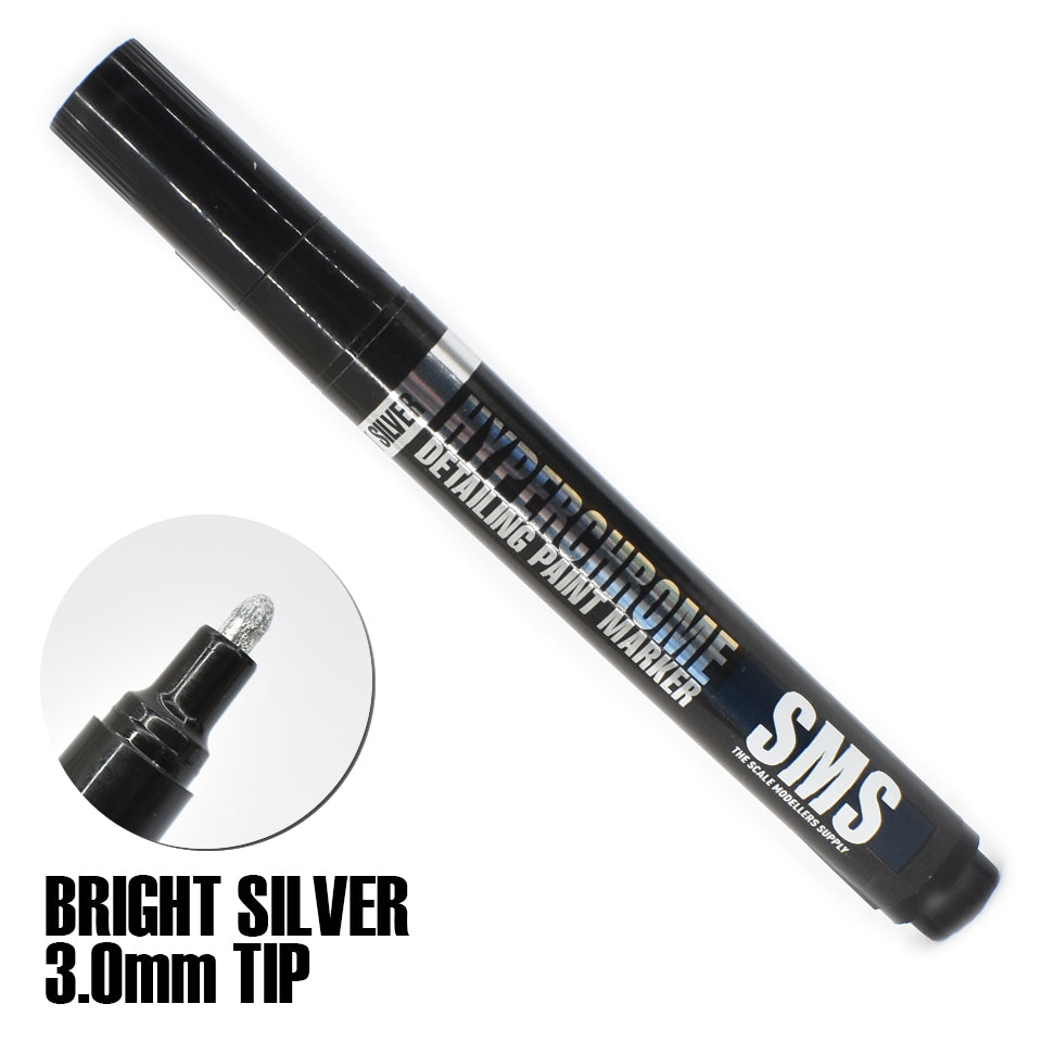 Hyperchrome Marker (bright Silver) 3.0mm