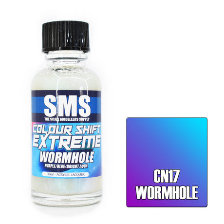 Colour Shift Extreme Wormhole (purple/blue/bright Aqua) 30ml