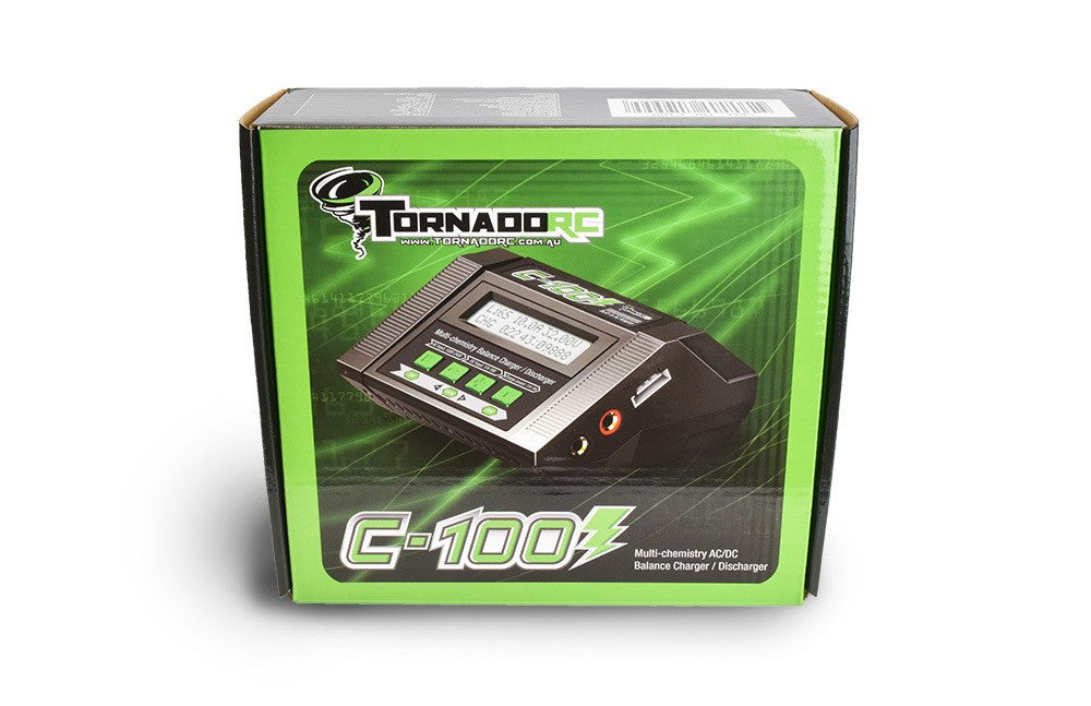 Tornado Rc 10amp 100w Ac/dc Multi Chemistry Charger