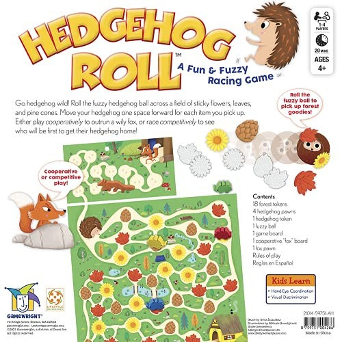 Gamewright Hedgehog Roll Game