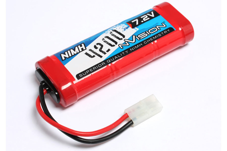 NVision NiMH 4200 7,2V Stick Mit Tamiya Stecker 14 AWG / Nvo1002