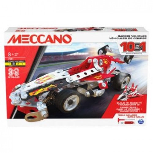 Meccano 10 In 1 Racing Vehicles