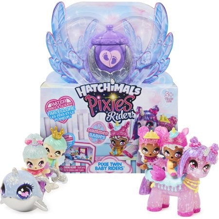 Hatchimals Pixies Riders Pixie Twin Baby Riders