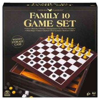 CARDINAL - FAMILY 10 GAME SET