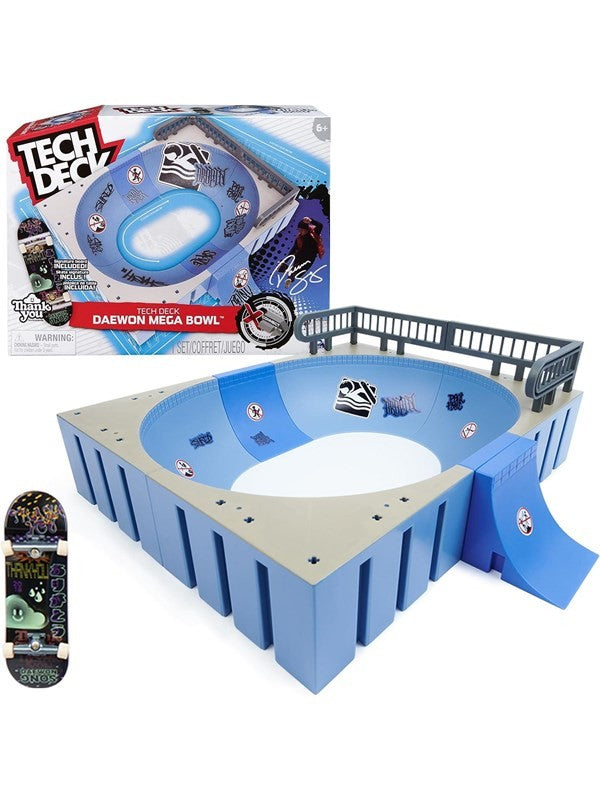 Tech Deck Daewon Mega Bowl X-connect Park Creator Customizable And Buildable Ramp Set