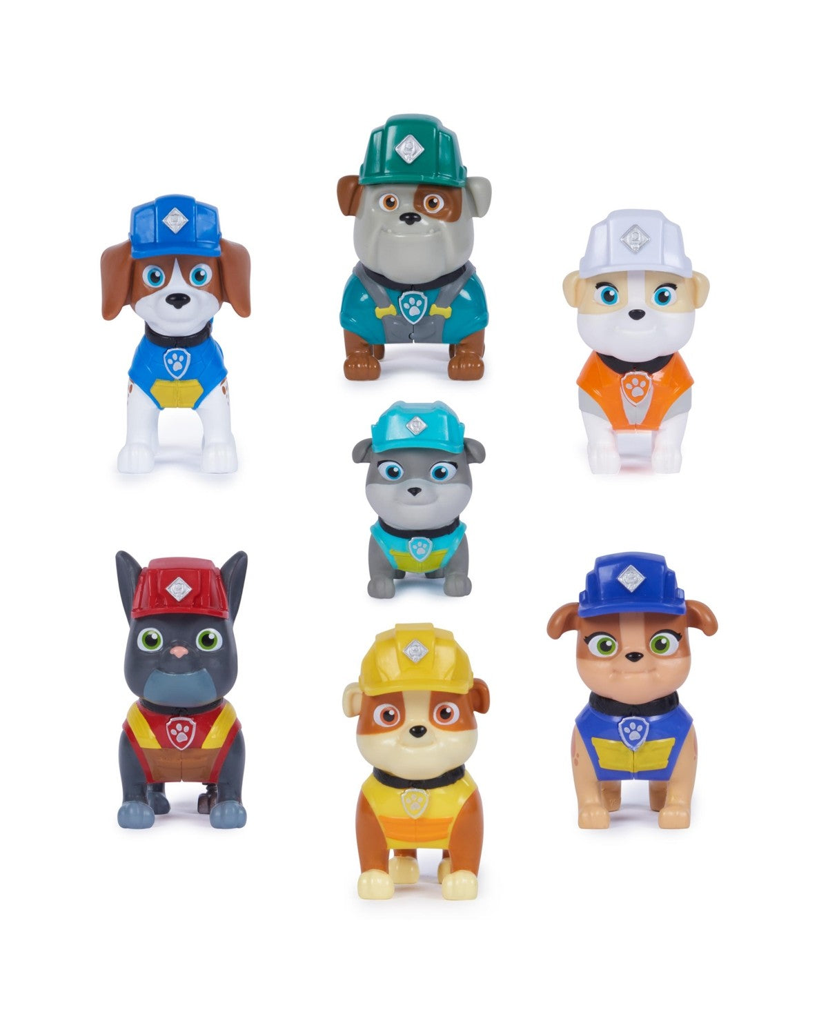 Rubble & Crew  Toy Figures Gift Pack  with 7 Collectible Figures