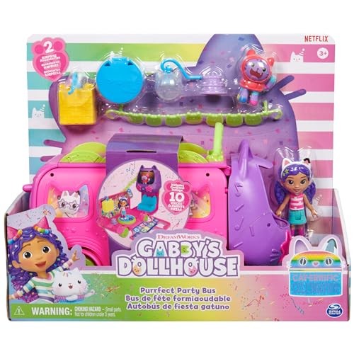 Gabby's Dollhouse Purrfect Party Bus