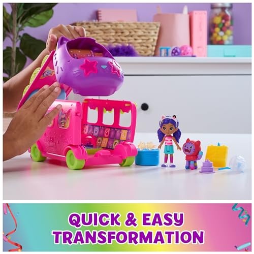 Gabby's Dollhouse Purrfect Party Bus