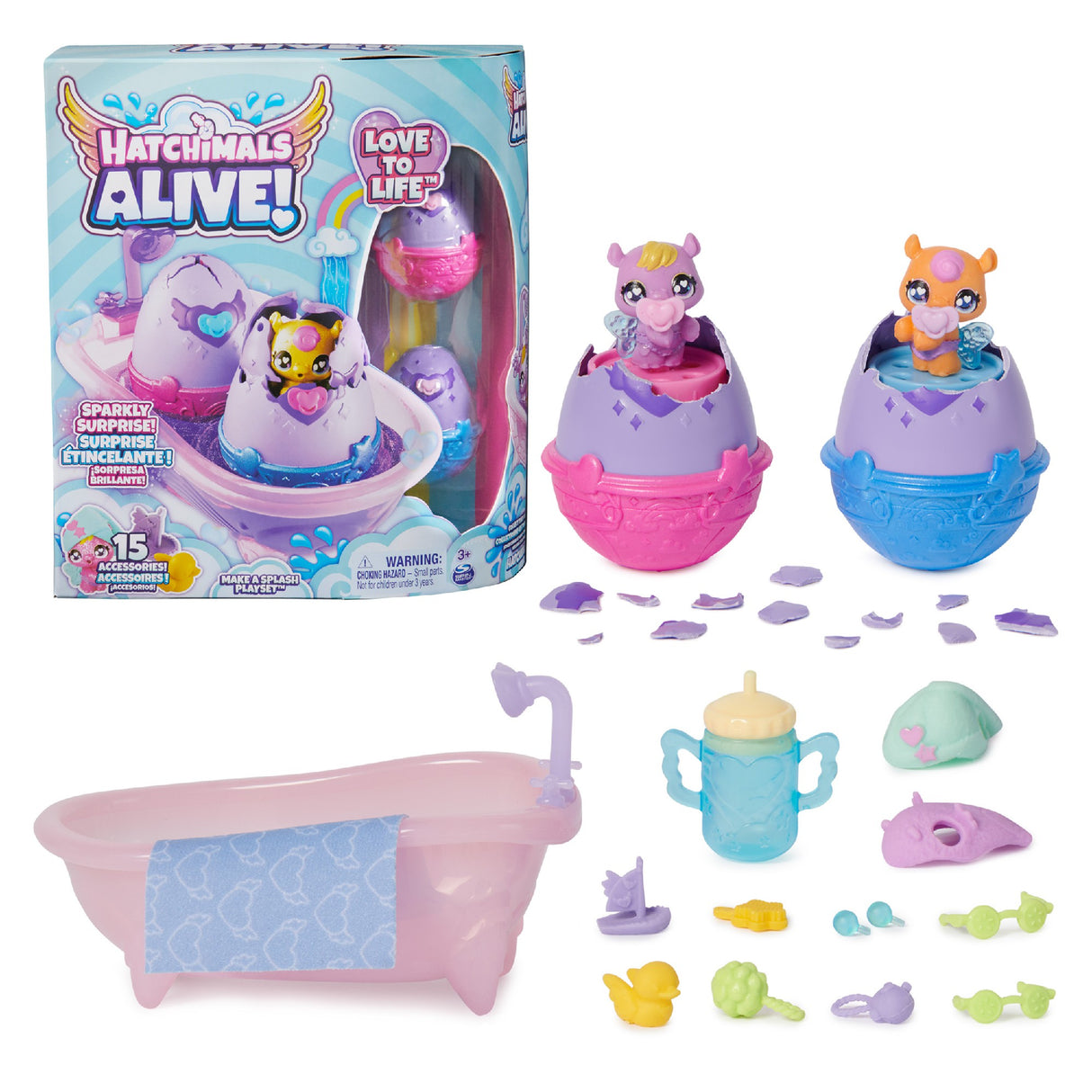Hatchimals Alive! Make a Splash Playset