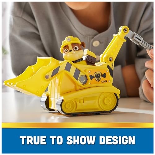 PAW Patrol Rubble’s Bulldozer Vehicle with Figure