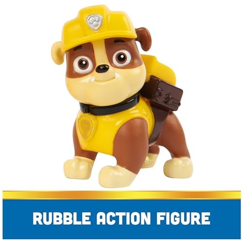 PAW Patrol Rubble’s Bulldozer Vehicle with Figure