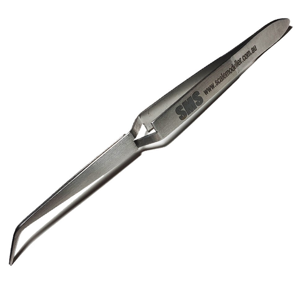 SMS PRECISION LARGE TIPPED TWEEZER