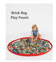 Bricks Galore Play Pouch Toy Storage Bag & Mat