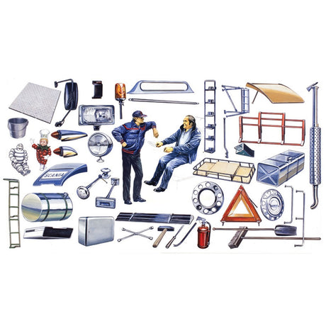 Italeri 1/24 Truck Shop Accessories