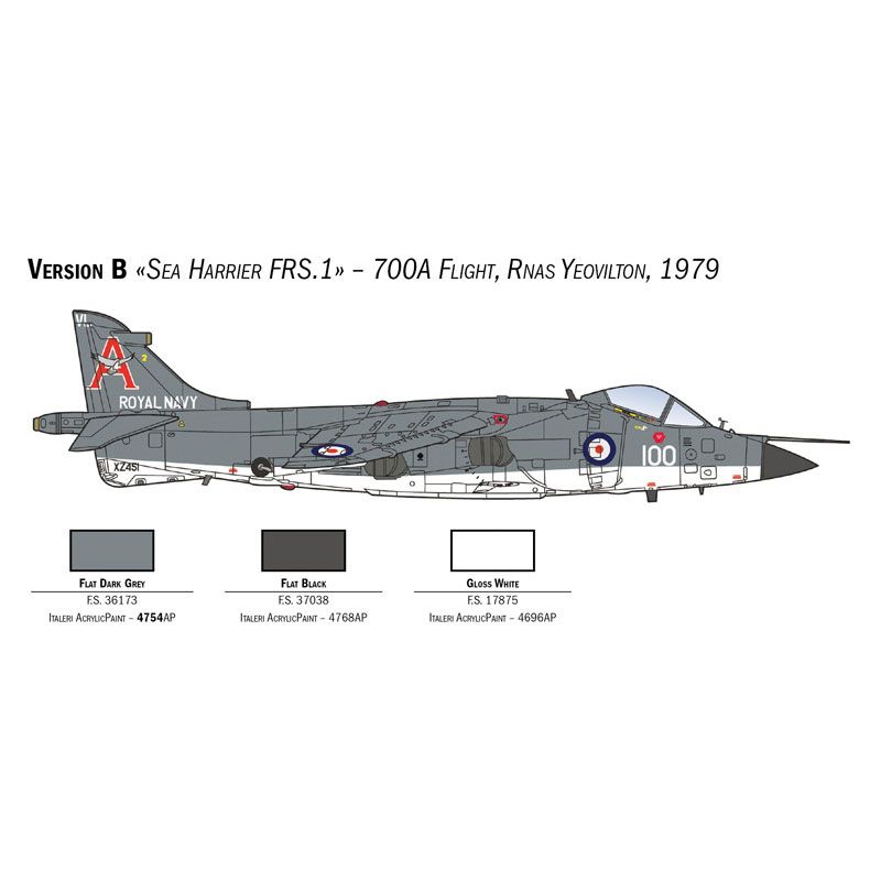 Italeri 1/72 FRS.1 Sea Harrier