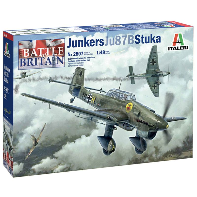 Italeri Ju87b Stuka Super Decals Battle Of Britain