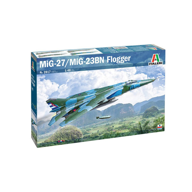 Italeri 1/48 Mig-27/mig-23bn Flogger