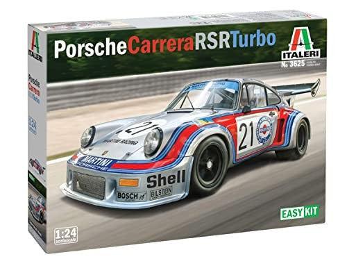 Italeri Porsche Carrera Rsr Turbo "easy Kit" 1:24