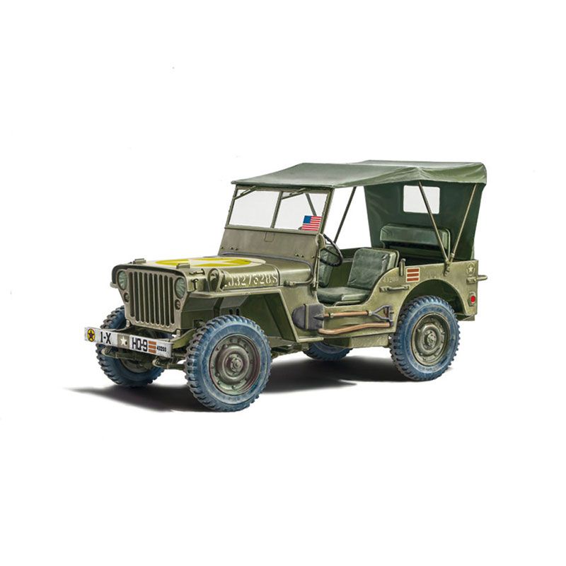 ITALERI JEEP WILLYS MB 1:24