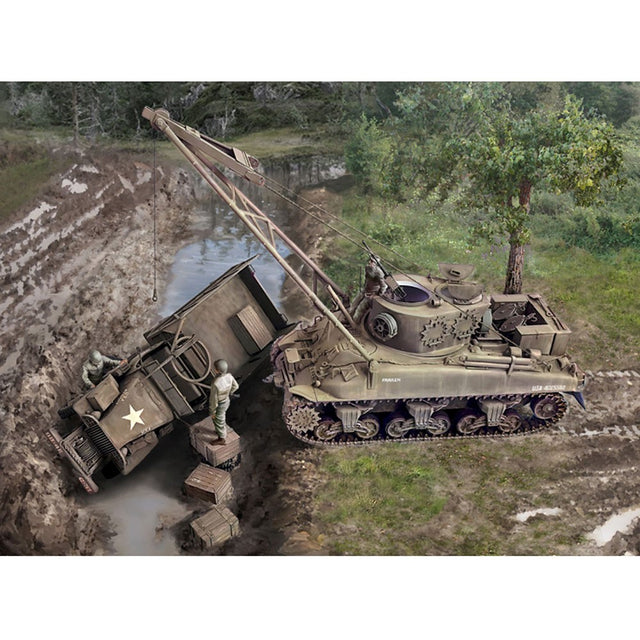 ITALERI 1/35 M32B1 ARMOURED RECOVERY VEHICLE