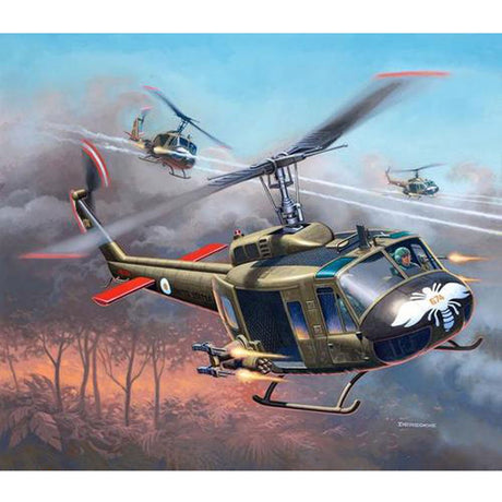 Italeri 1/72 Uh-1b Huey Plastic Model Kit *aust Decals*