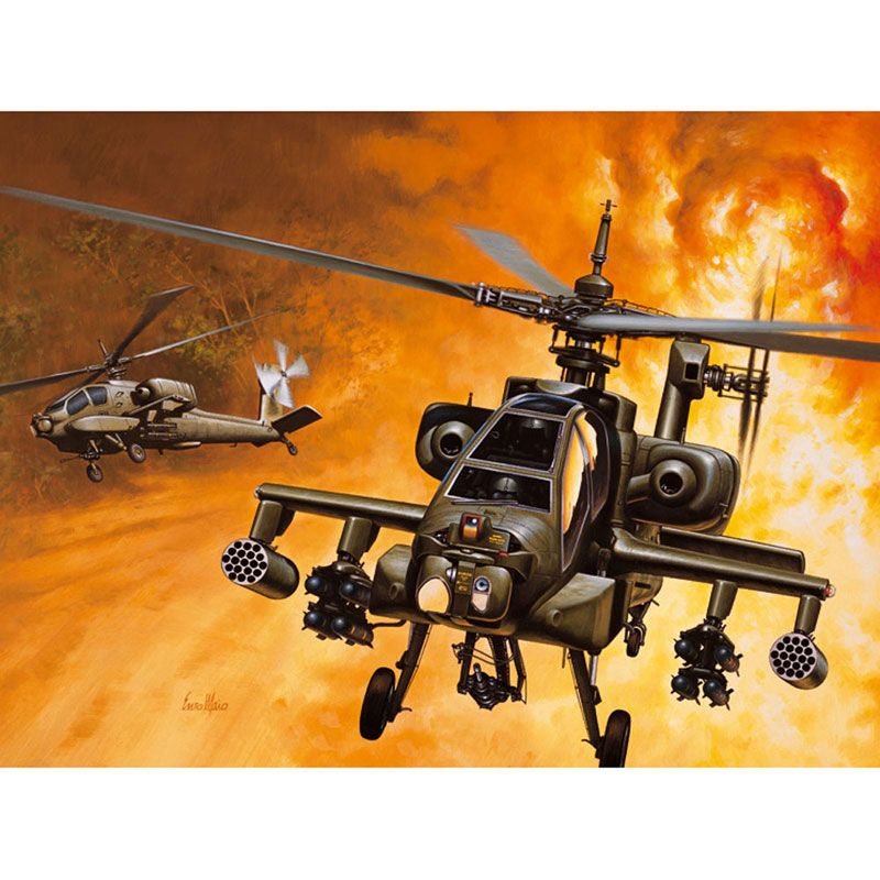 Italeri 1/72 Ah-64h Apache
