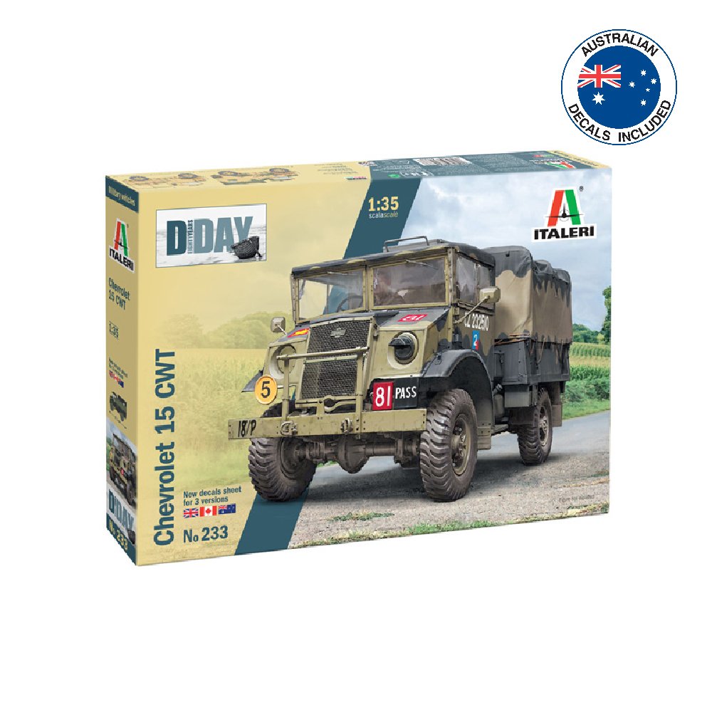 Italeri 1/35 Chevrolet 15 Cwt 80th D-day Anniversary