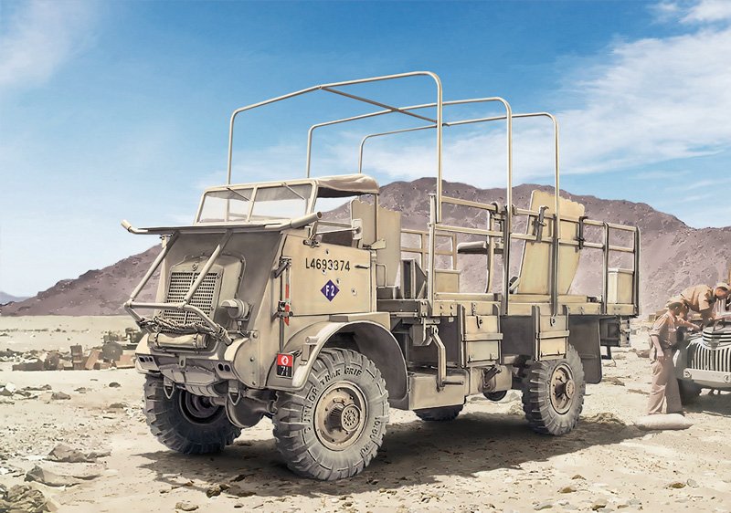 Italeri 1/35 Bedford Ql Medium Truck