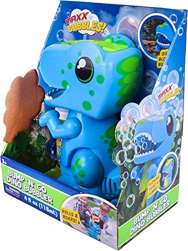 Maxx Bubbles Bump 'n' Go Dino Bubbler