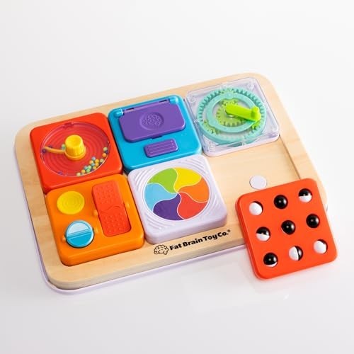 Fat Brain Toys PlayTab Essentials, Modular Sensory Activity Board