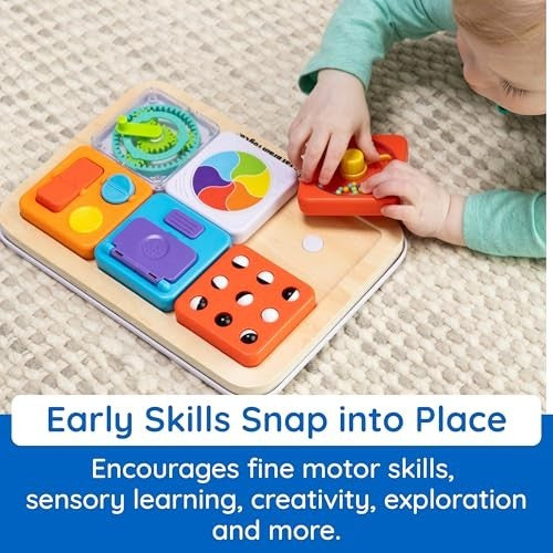 Fat Brain Toys PlayTab Essentials, Modular Sensory Activity Board