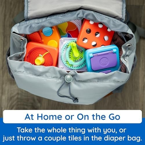 Fat Brain Toys PlayTab Essentials, Modular Sensory Activity Board