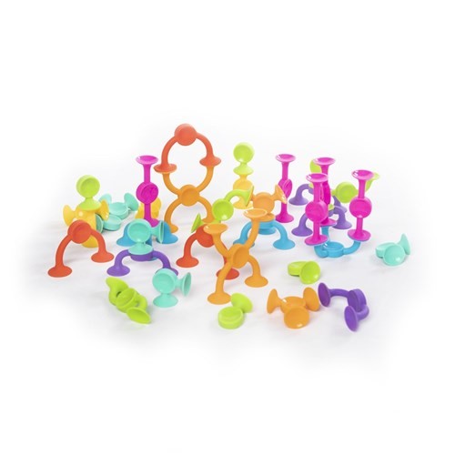 Fat Brain Squigz 2.0 - 36 Piece Set