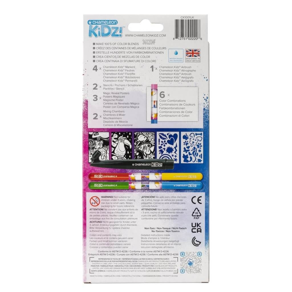 Chameleon Kidz Starter 4pcs Marker Kit