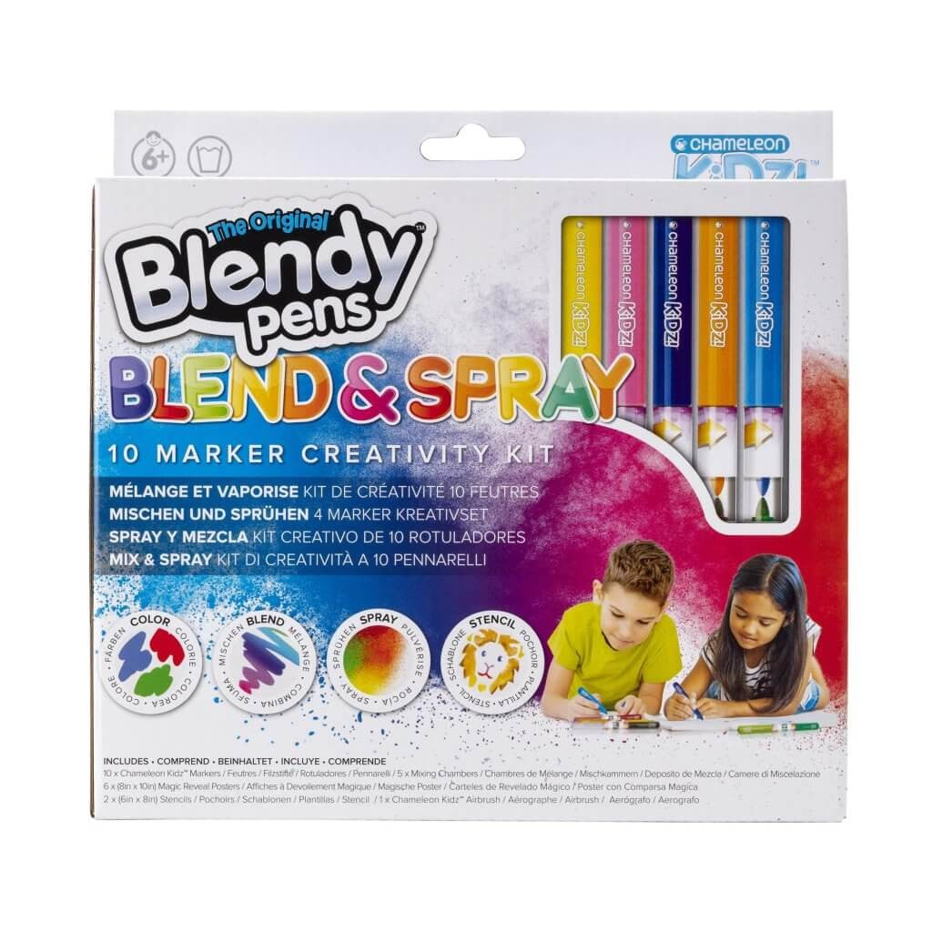 Chameleon Kidz- Blend And Spray 10pc Kit