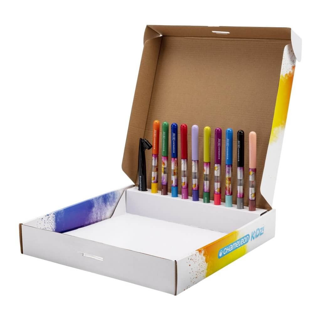 Chameleon Kidz- Spray Station 20 Marker Creativity Kit