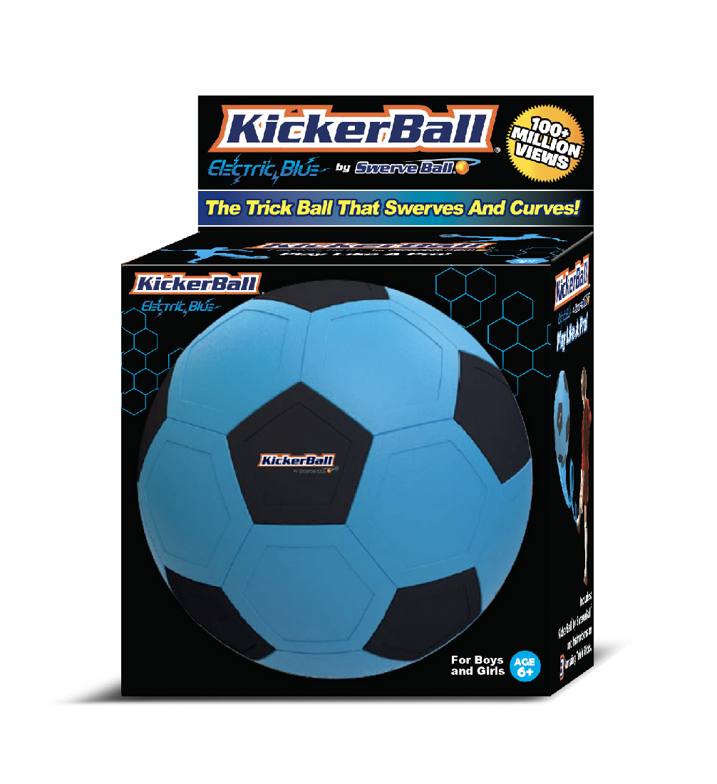 KICKERBALL - PLAY LIKE A PRO! STACKABLE ELECTRIC BLUE